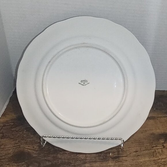 Johann Haviland Blue Garland Dinner Plate Bavaria Germany - Picture 5 of 7